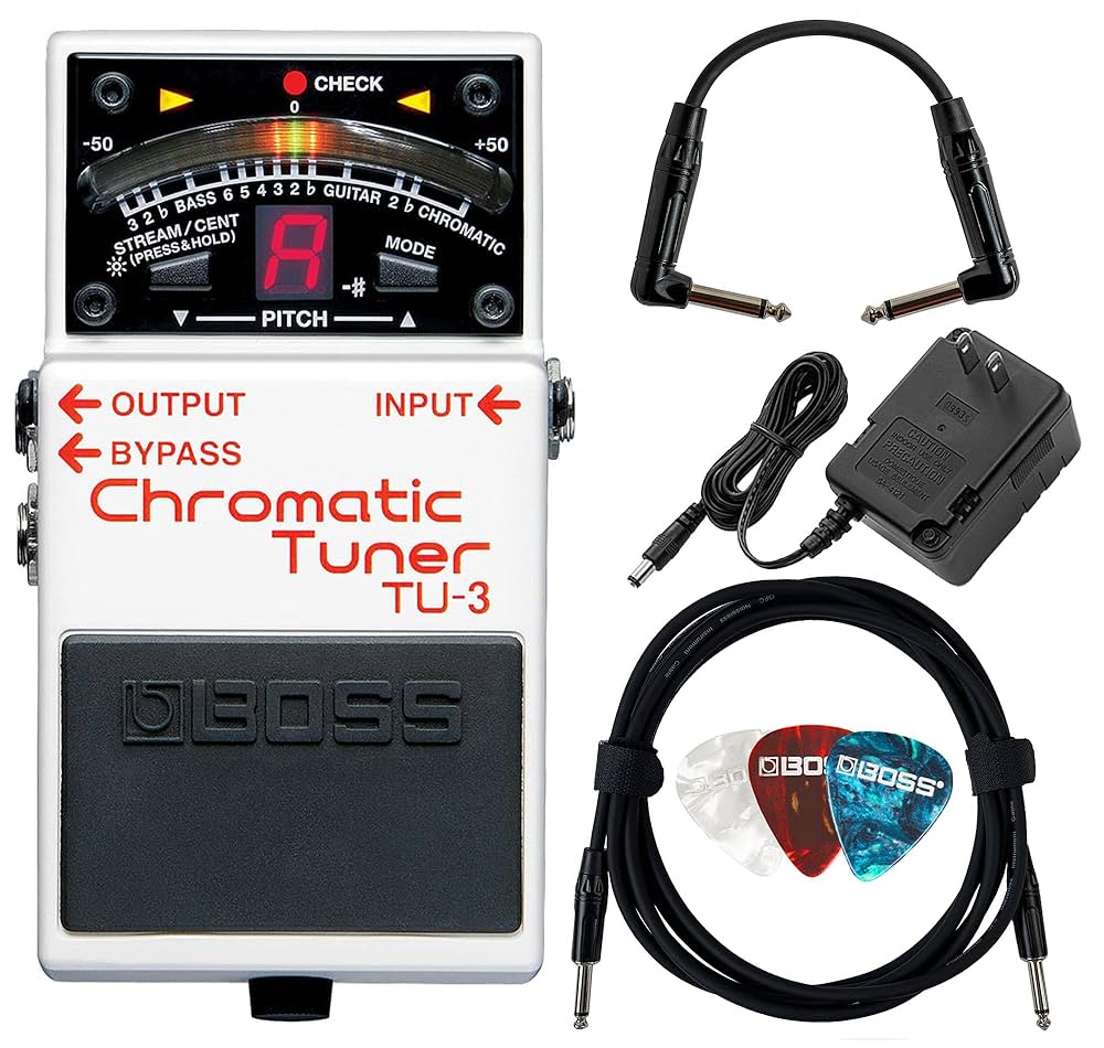boss　tu-3 BOSS TU-3 Compact Chromatic Tuner | Perfect for Guitar